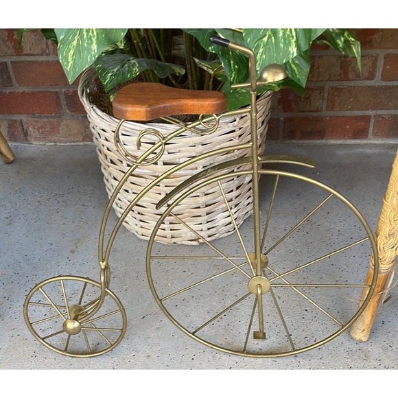 Vintage Metal Bicycle Wall Art Decor - Picture 1 of 11